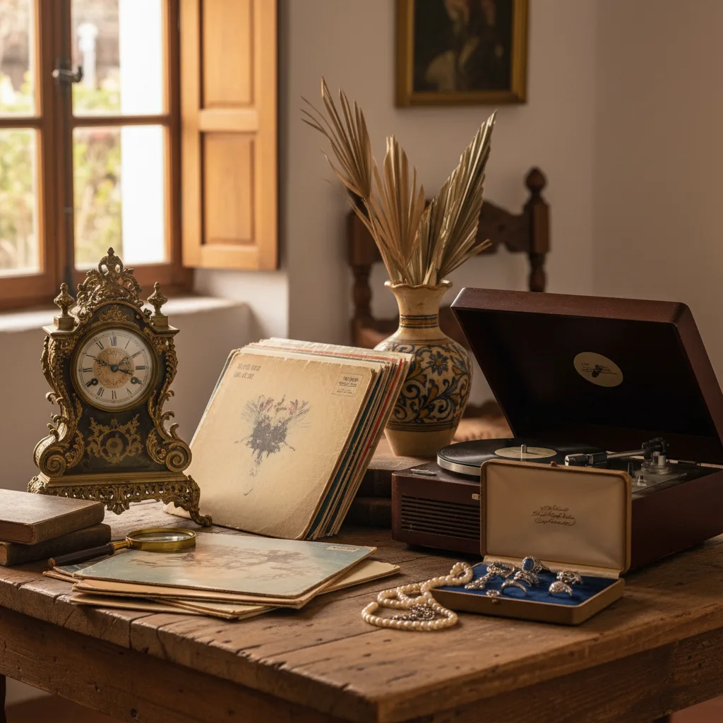 Ankauf von Antiquitäten, Möbeln, Vinyl und Elektronik auf Gran Canaria — Sosa