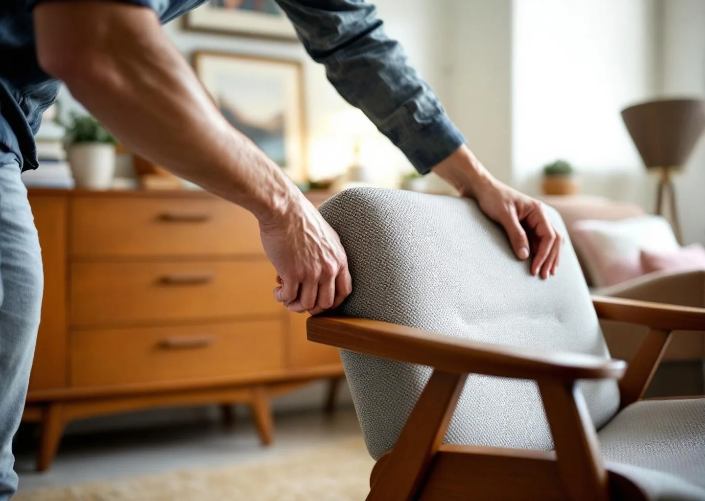 Compra de muebles antiguos y objetos de valor durante servicio de vaciado de pisos en Teror, Gran Canaria