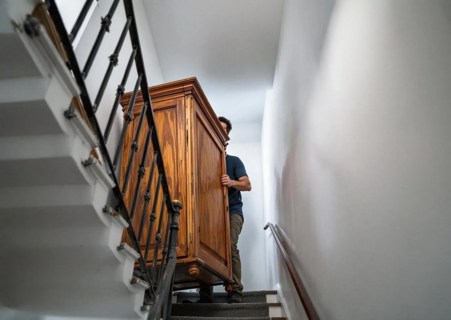 Equipo de Sosa retirando muebles y enseres sueltos durante recogida profesional en Santa María de Guía, Gran Canaria