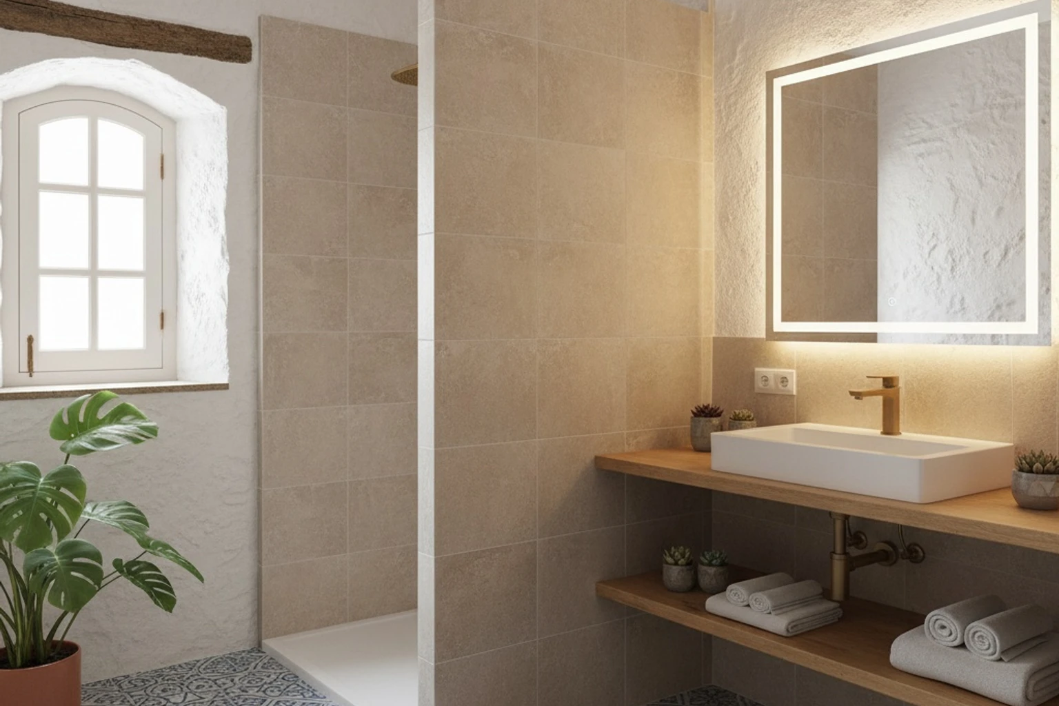 Reforma de baño en Arucas — antes y después