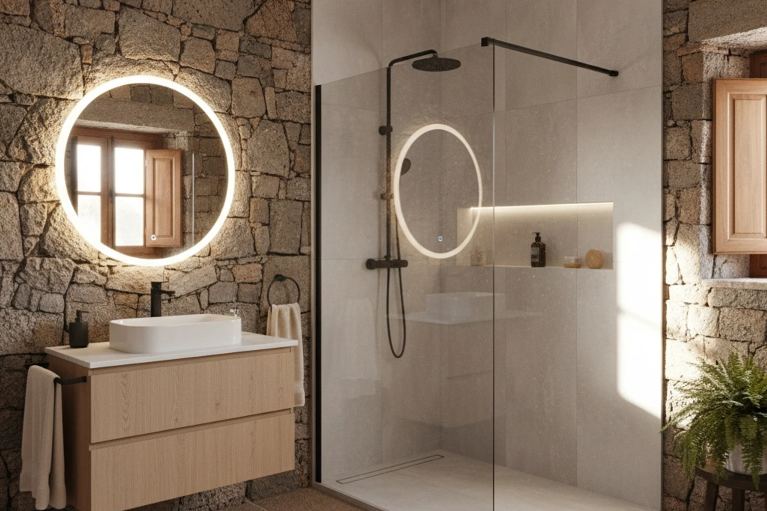 Reforma de baño en Gáldar — antes y después